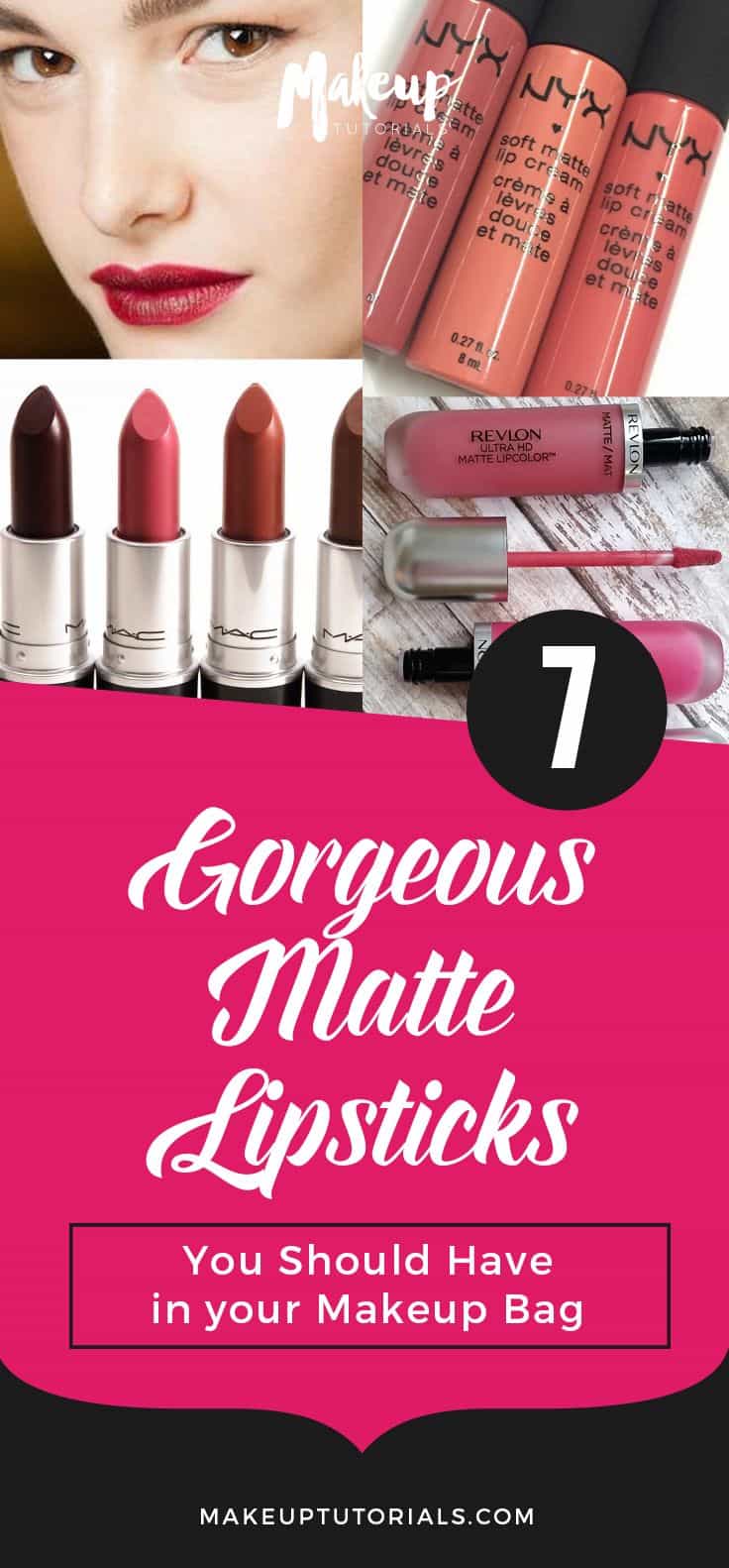 matte lipsticks | 7 Gorgeous Matte Lipsticks You Should Have In Your Makeup Bag