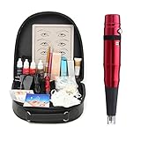 Eyebrow Tattoo Kit, 3D Professional Complete Rotary Eyebrow Eyeliner Lip Tattoo Machine Kits,...