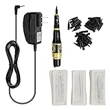VideoPUP Tattoo Pen Make up Kit, Makeup Pen Eyebrow Tattoo Pen Make up Kit Cosmetic Machine with 50...