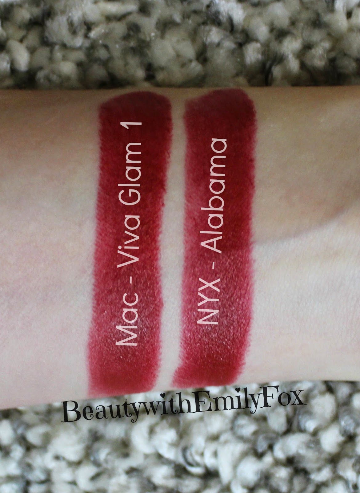 MAC Viva Glam I and NYX Alabama | MAC Lipstick Dupes | The Ultimate Guide | mac lipstick dupes list | mac brave lipstick dupes