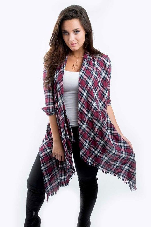 Madison Open Drape Cardigan | Best Holiday Outfits You Can Rock This Christmas
