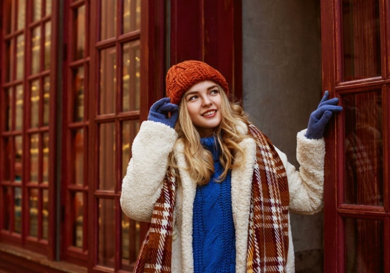 christmas winter holidays lifestyle conception happy | infant winter wear