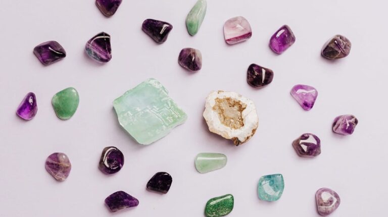 photo of assorted crystals | Is Rose Quartz Better Than A Jade Roller | Featured