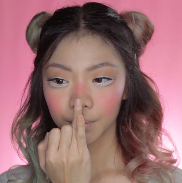 Add Blush | Snapchat Rainbow Filter Be Silly On Your Thanksgiving Party